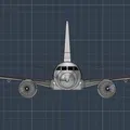 Mô hình máy bay Airbus A320 CEO (Current Engine Option) in 3D - Thumbnail 2