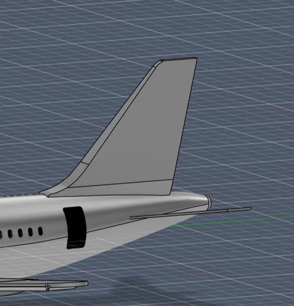 Mô hình máy bay Airbus A320 CEO (Current Engine Option) in 3D - Image 8