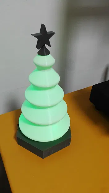 Đèn Cây Thông Noel Tối Giản - Trang Trí Lễ Hội DIY - Image 2