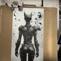 Mô hình khung xương Catwoman - HueForge - Thumbnail 2