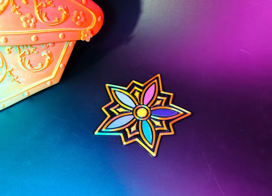 Hoa Cài Vai Rumi - Phụ Kiện Cosplay KPop Demon Hunters - Image 1