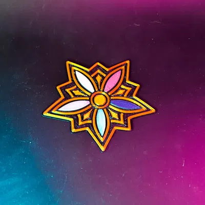 Hoa Cài Vai Rumi - Phụ Kiện Cosplay KPop Demon Hunters