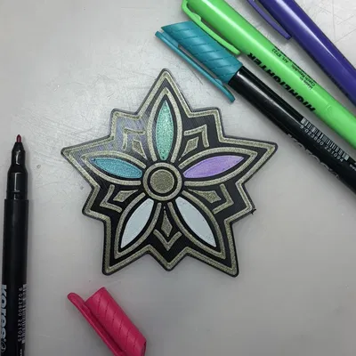 Hoa Cài Vai Rumi - Phụ Kiện Cosplay KPop Demon Hunters