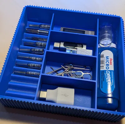 Khay đựng đồ Parametric Gridfinity - OpenSCAD