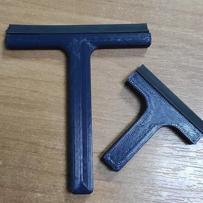 Cây gạt nước cầm tay cho gương chiếu hậu (Tái chế từ lưỡi gạt cũ)