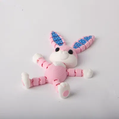 Thỏ Phục Sinh Flexi (Flexi Easter Bunny) - Đồ chơi khớp nối linh hoạt