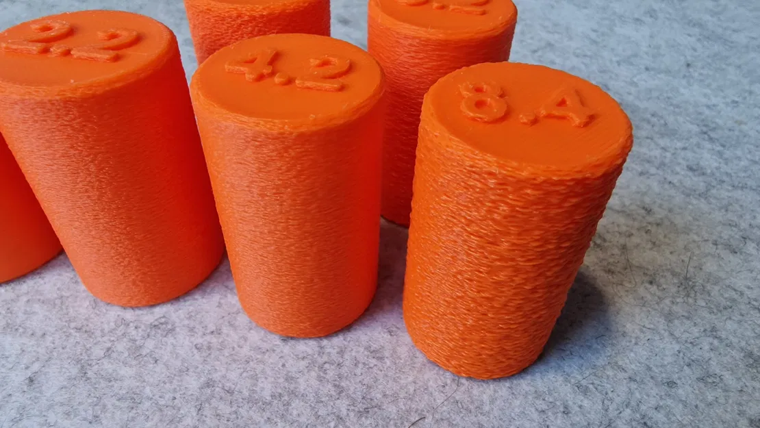 Bộ Mẫu Thử So Sánh Kết Cấu Fuzzy Skin - Image 1