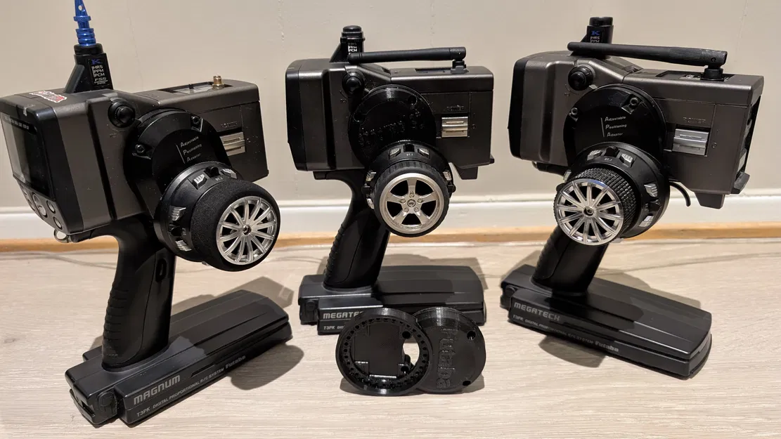 Bộ chuyển đổi vô lăng điều chỉnh được cho Futaba 3PK - Image 5