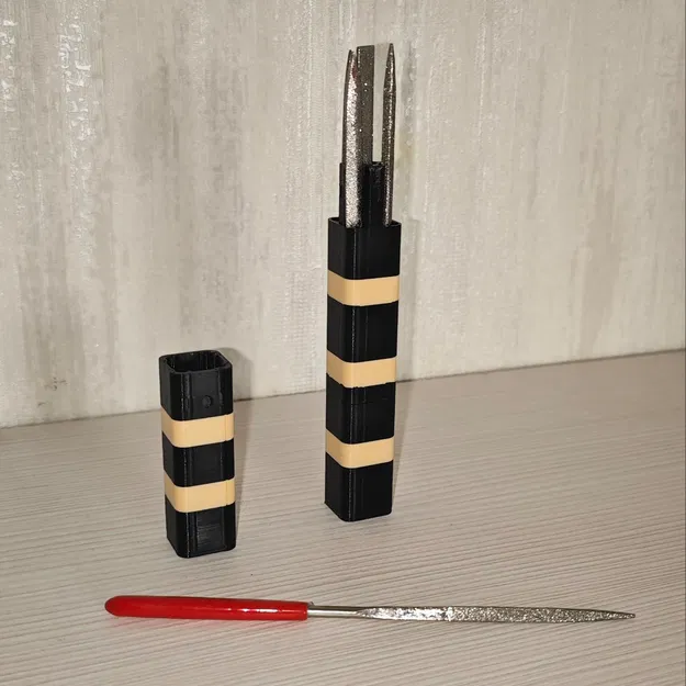 Hộp đựng giũa kim loại nhỏ gọn - Thiết kế in 3D thông minh - Image 1