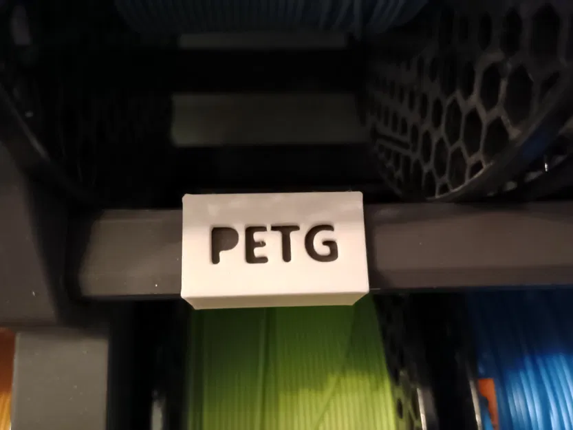 Bộ Nhãn Dán Cho Giá Đỡ Cuộn Nhựa 3D - Modular Filament Storage - Image 5