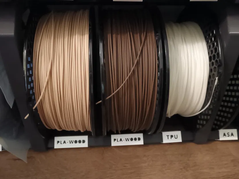 Bộ Nhãn Dán Cho Giá Đỡ Cuộn Nhựa 3D - Modular Filament Storage - Image 6