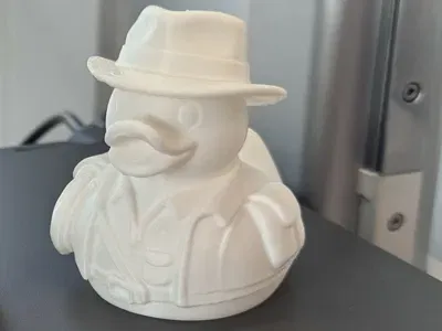 Mô hình chú vịt Indiana Jones (Indiana Jones Duck) in 3D độc đáo - Image 2