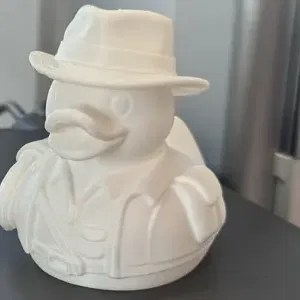 Mô hình chú vịt Indiana Jones (Indiana Jones Duck) in 3D độc đáo