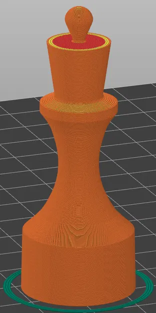 Mô hình quân Vua trong bộ cờ vua cổ điển - Image 2