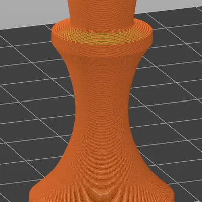 Mô hình quân Vua trong bộ cờ vua cổ điển