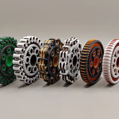 Fidget Spinner Bánh Răng Hành Tinh Độc Đáo Cho Bàn Làm Việc