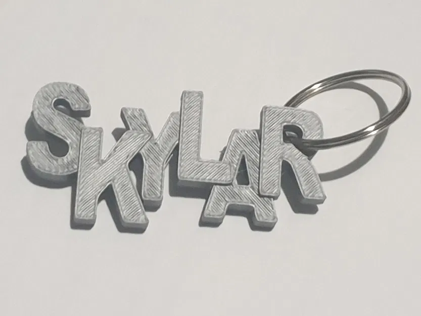 Móc khóa tên Skylar - Mẫu in 3D cá nhân hóa độc đáo - Image 1