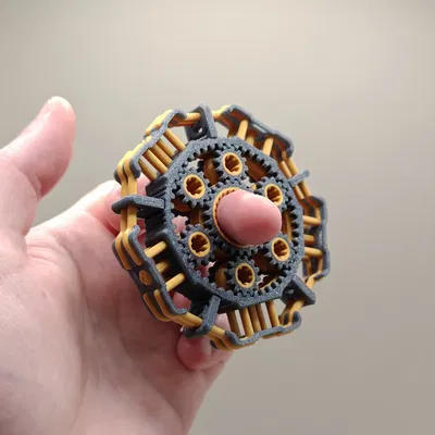 Fidget Spinner bánh răng hành tinh 3D độc đáo