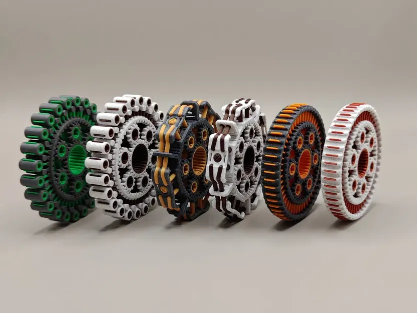 Con quay Fidget Spinner bánh răng hành tinh thiết kế cơ khí độc đáo - Image 1