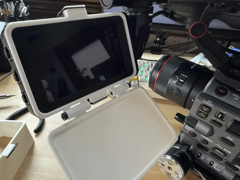 Hood và Nắp bảo vệ màn hình (Viewfinder) cho Sony FX6 - Image 1