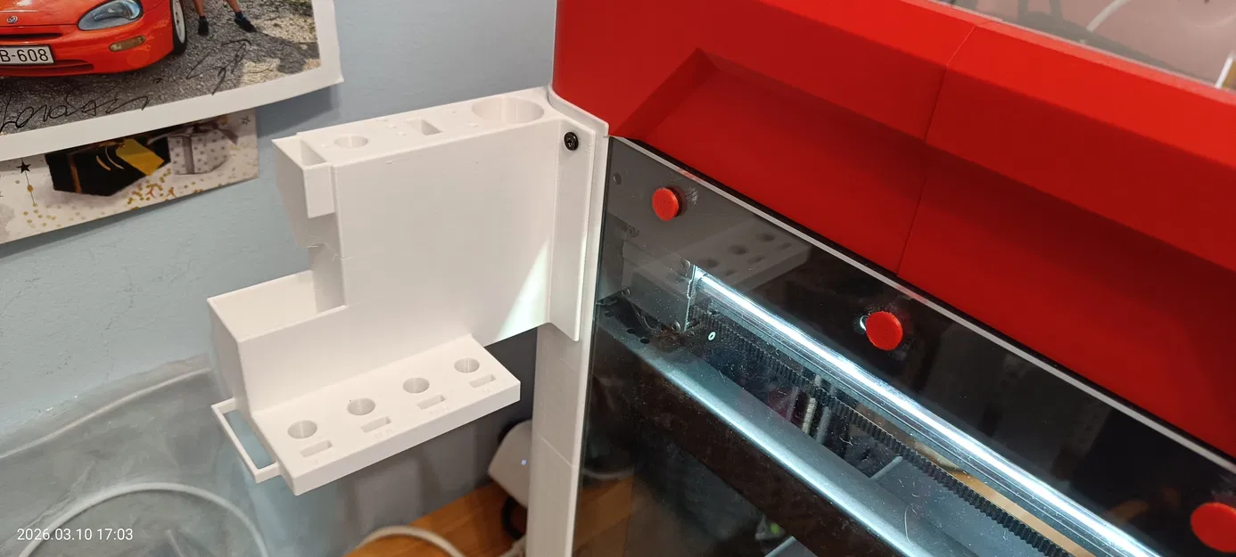 Giá đỡ dụng cụ gắn vào Enclosure cho Flashforge AD5M - Image 4