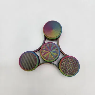 Fidget Spinner: Đồ chơi giảm stress in 3D với họa tiết độc đáo