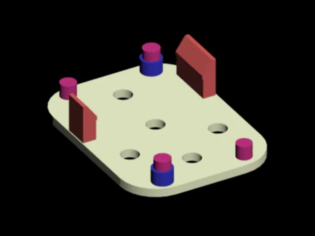 Giá đỡ cho bộ chuyển đổi nguồn DC-DC Buck Converter LM2596S - Image 2