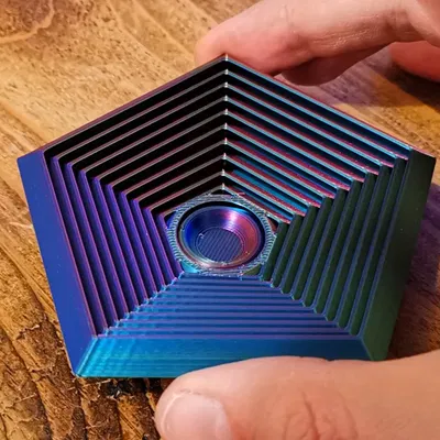 PentaFlex Fidget Spinner - Mẫu xoay ngũ giác độc đáo