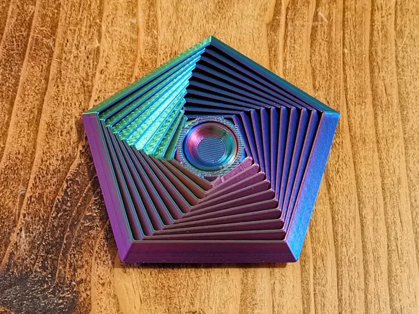 PentaFlex Fidget Spinner - Mẫu xoay ngũ giác độc đáo - Image 3