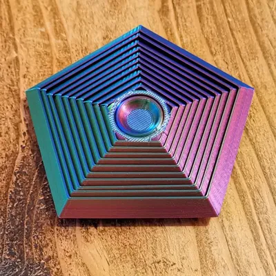 PentaFlex Fidget Spinner - Mẫu xoay ngũ giác độc đáo