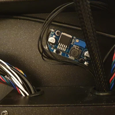 Đế gắn nam châm cho mạch hạ áp LM2596