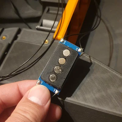 Đế gắn nam châm cho mạch hạ áp LM2596