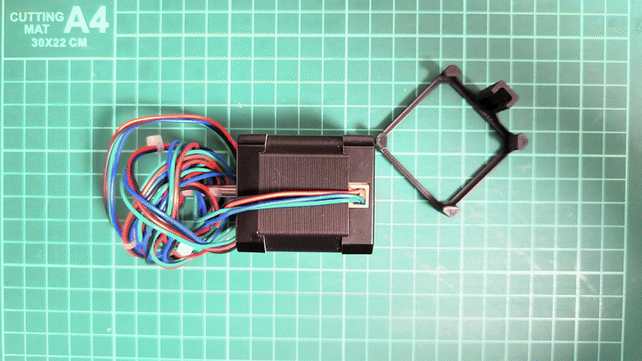 Bộ giảm tải cáp NEMA17 – Ngàm kẹp không cần dụng cụ