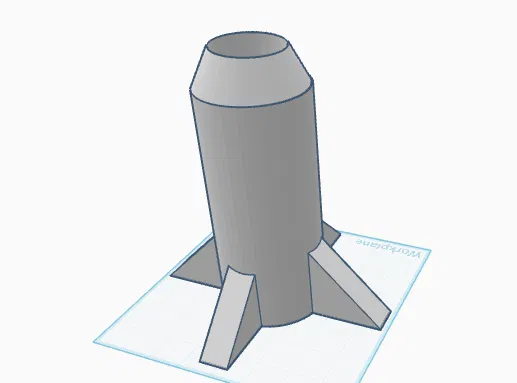 Rocket Cup - Mẫu cốc đựng đồ hình tên lửa cực chất cho bàn làm việc - Image 1