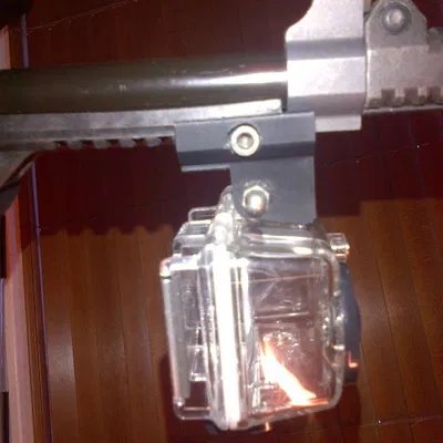 Giá gắn GoPro lên thanh ray Picatinny