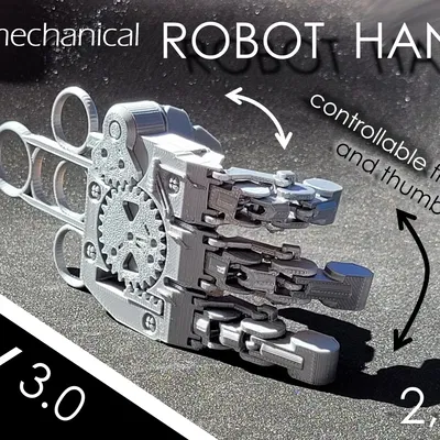 Bàn Tay Robot Cơ Khí – Phiên Bản 3.0