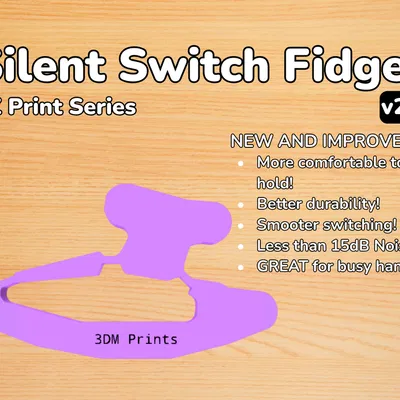 Đồ chơi xả stress Silent Switch - In dễ dàng, không gây ồn