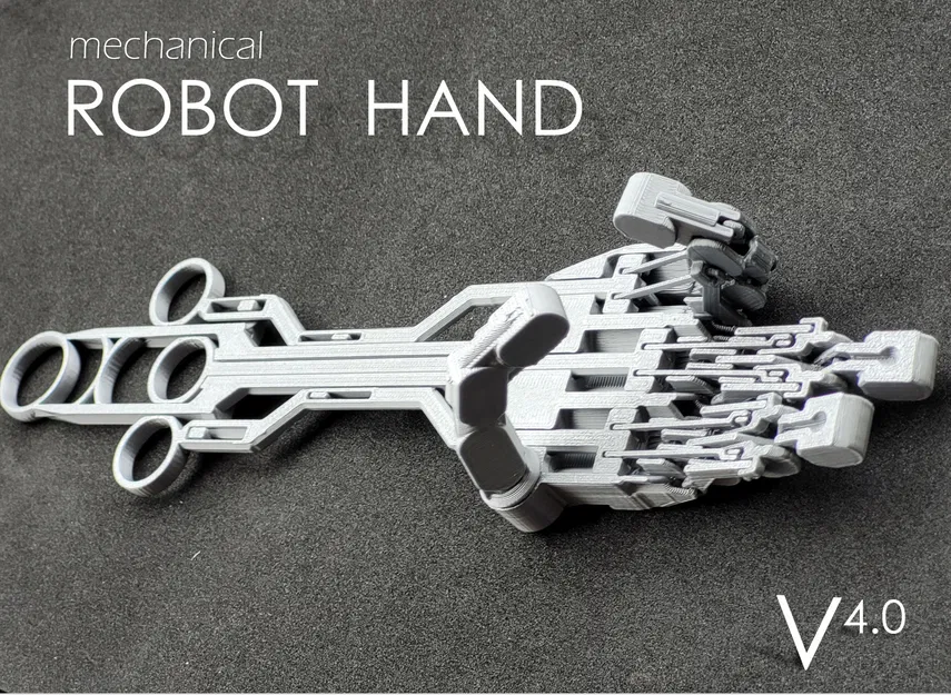 Mô hình Bàn tay Robot cơ khí v4.0 - Image 2