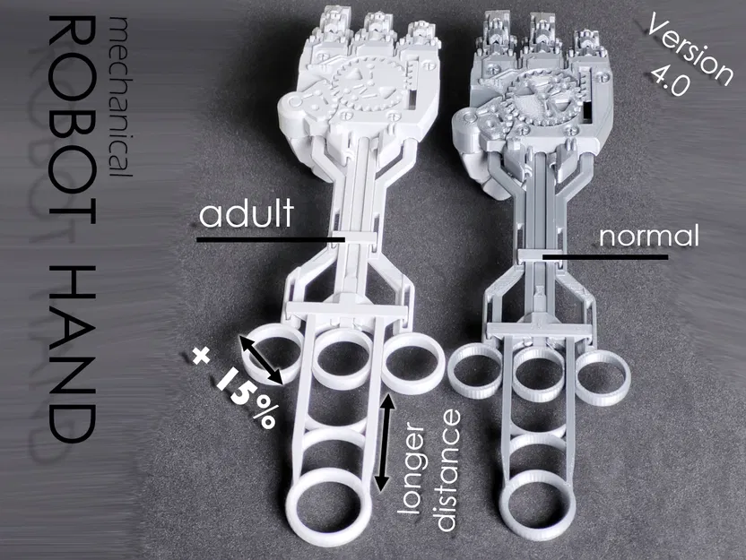 Mô hình Bàn tay Robot cơ khí v4.0 - Image 7