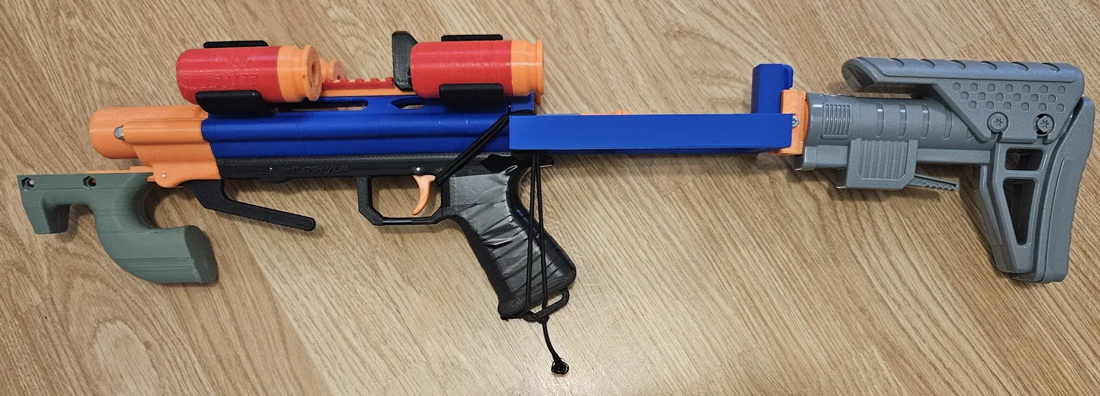 Phụ kiện gắn báng súng chuẩn Picatinny cho Wildstyle Nerf - Image 1