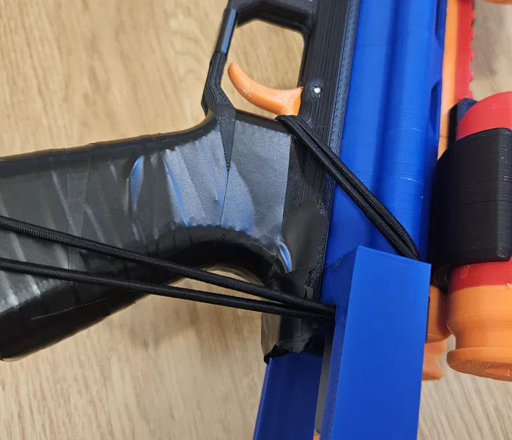 Phụ kiện gắn báng súng chuẩn Picatinny cho Wildstyle Nerf - Image 2