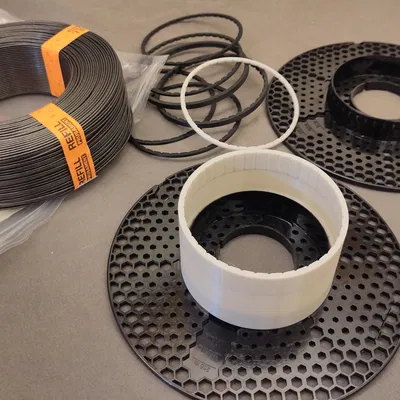 Bộ chuyển đổi Prusament Refill cho lõi cuộn Prusament kiểu cũ (thay thế ống giấy carton)