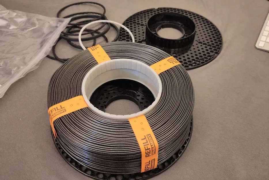 Bộ chuyển đổi Prusament Refill cho lõi cuộn Prusament kiểu cũ (thay thế ống giấy carton) - Image 3