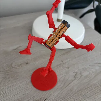 Phụ kiện đế trưng bày cho mô hình Battery Buddy