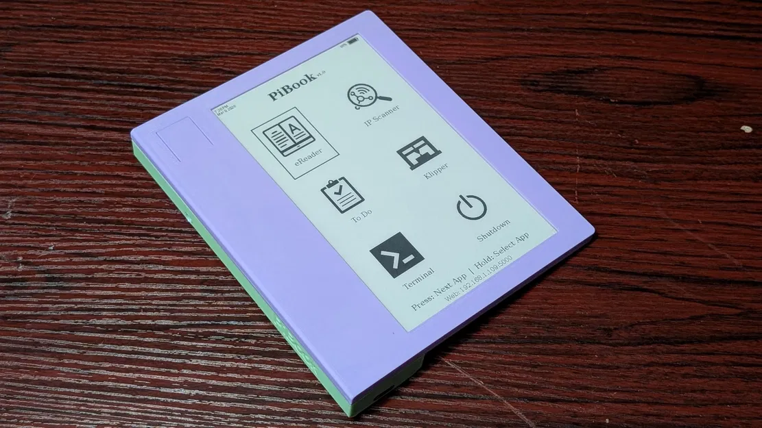 PiBook - Máy đọc sách eReader tự chế (DIY) - Image 1