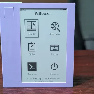 PiBook - Máy đọc sách eReader tự chế (DIY)