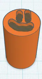 Con dấu mặt cười (Smile Face Stamp) in 3D dễ thương - Image 1