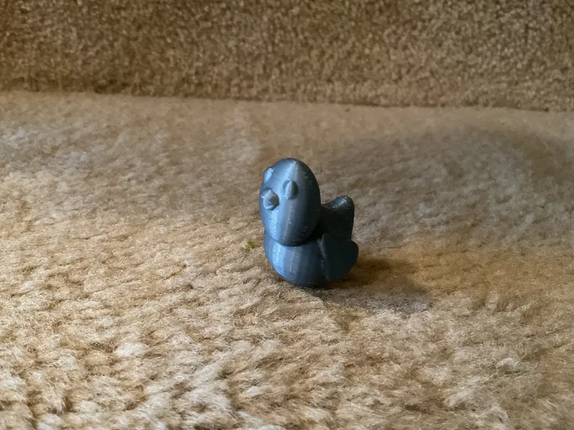 Duck calibration test - Mô hình vịt kiểm tra máy in - Image 2