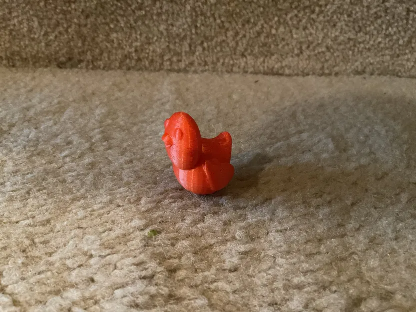 Duck calibration test - Mô hình vịt kiểm tra máy in - Image 3