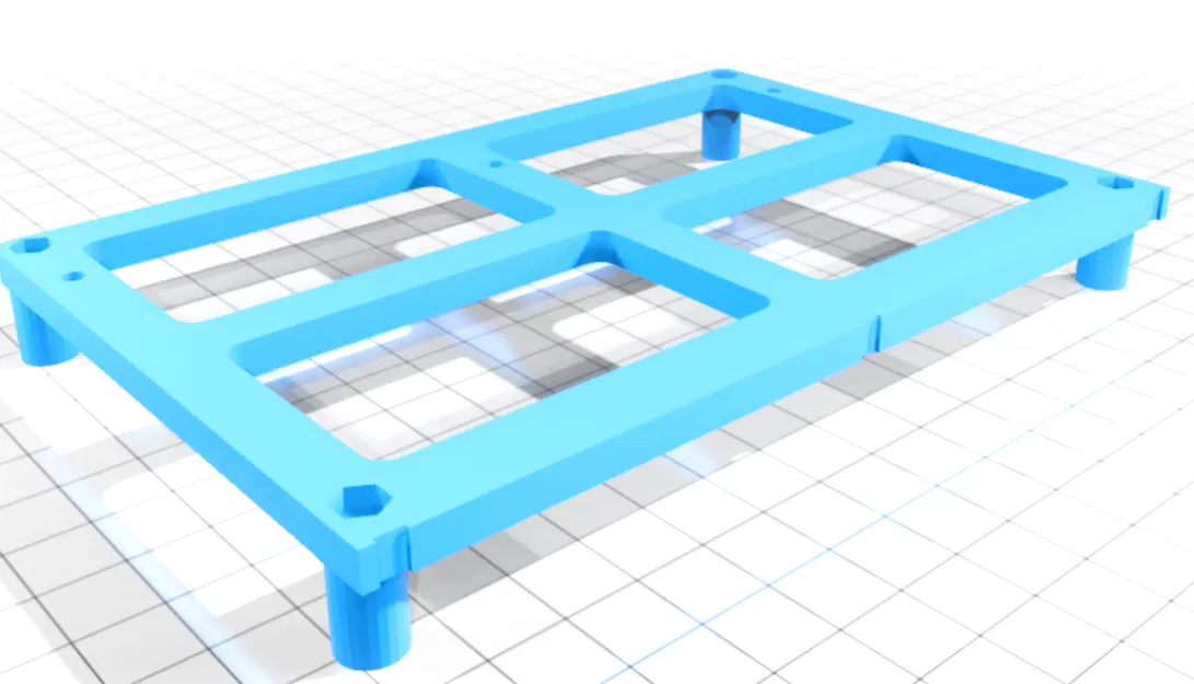 Đế gắn mạch SKR Pro v1.2 cho khung máy in 3D 2020 - Image 1